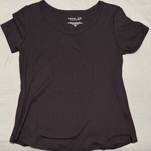 Rachel Zoe Classic Black Short Sleeve Tee